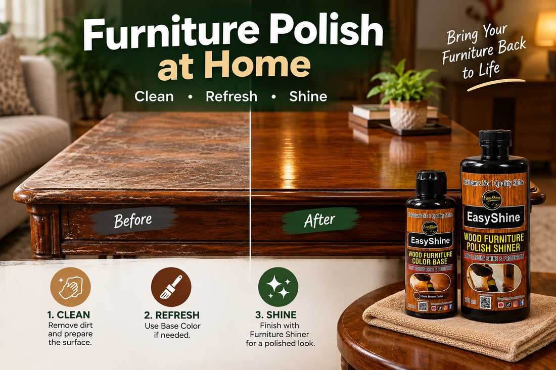 Furniture Polish at Home: Easy Ways to Refresh Your Wooden Furniture