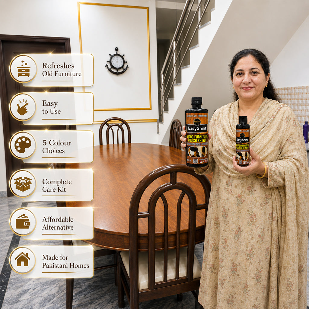 Why choose EasyShine furniture polish for wooden furniture care